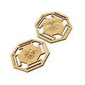 Hot Selling Solid Wood and Bamboo Creative Cute Tea Coaster Bowl Table Mat Potholder-Classic Style Hot Seller