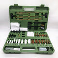 CHENGMING No. 1026B 64-Piece Universal Gun Cleaning Kit Hand Blow Molded Case Hard Case Cleaning Jags Utility Brushes Bottles