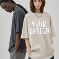 Manufacturer Unisex High Quality Crew Neck T-shirt Custom Printed Embroidered Logo Oversized Heavyweight Washed Vintage Tshirts