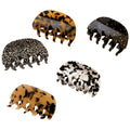 Sewingman YLK174 Trendy Customize Logo 8cm Hair Accessories Women Hair Clip Claw