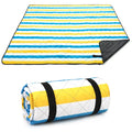 Extra Large Picnic Outdoor Blanket Gingham Picnic Mat for Beach Camping on Grass Picnic Blankets