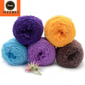 Chunky 100% Polyester Chenille Yarn Super Soft Coral Velvet Crochet Yarn