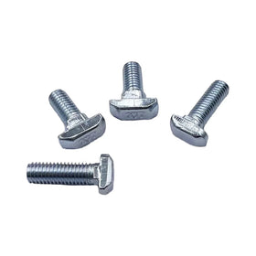 M8 T-shaped Slot Bolt Head Screw with Galvanized Carbon Steel T-shaped Screw - for 30 Series Aluminum Profiles