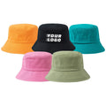 Custom Bucket Hat Pattern Wholesale Knitted Custom logo Unisex Fishing Bucket Hats Advantaged Fabric Fashion Fisherman's Hat