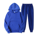 15 Colors European Size Men Custom Design Oem logo Printed or Embroidery on Plain Blank Hoodies Sets