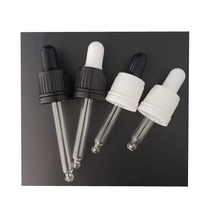 18/410 Plastic Tamper Evident Childproof Dropper Cap for Essential Oil Bottle Tamper Resistant Dropper Cap with Security Ring