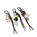 Woven Rope Key Chain Sports Baseball Phone Chain Bag Charm Pendant Decoration DIY Small Accessories Fashion Tennis Ball Keychain