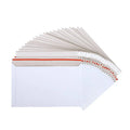 Custom Eco-Friendly C4 C5 DL A4 A5 Kraft White Cardboard Rigid Mailing Envelope Self Adhesive Sealing Strip for Promotion