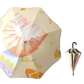 Customized Printing Wholesale Children Students Safety Kids Umbrella with Cartoon Design Colorful and Fun Kids' Umbrella