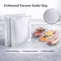 Prettyseal Heavy Duty 3.5mil BPA-Free Vacuum Sealer Food Bags for Frozen Foods Seafood Meat-Thickened PA+PE Material Anti-Freeze