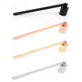 Stainless Steel Candle Flame Snuffer Wick Trimmer Tool Multi Colour Put Out Fire on Bell Easy to Use