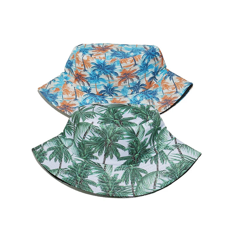 Landfond Design Promotional Bucket Hat Beach Sun Protection Fisherman Cap Custom Unisex Bucket Hats Summer Outdoor Packable Cap