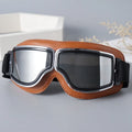 PU Leather Frame Motocross Motorfiets Dirt Bike Anti-Silp Windproof Motocross Goggles Glasses
