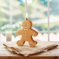 Wholesale Handmade Christmas Candle Vessels Gingerbread Man Shaped Scented Gift Candles Cute Aroma Dessert Festival Art Candles