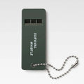 Custom Logo Multiple Frequencies Promotion Flat Whistle Survival Plastic Whistle