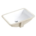 Chaozhou Wholesale 21 Inch Rectangular Ceramic Art Wash Hand Basin Under Counter Mounted Bathroom Sink