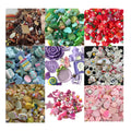 Color Theme Resin Flatback Cabochon Green Pink Purple Red White Yellow Charms Animal Food Craft for Shoe Buckle Making Accessory