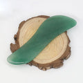 HZ Hot Selling Custom Facial Body Scraping Massage Tool Green Aventurine Jade Gua Sha Guasha Board