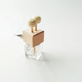 8ml Empty Glass Car Air Freshener Perfume Bottle Perfume Car Diffuser Bottle With Clip