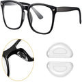 Hot Sale Hongjinye Comfortable D Shape Non Slip Heightening Adhesive Silicone Nose Pads Model Nose Pad 009 15x7x1.5mm Eyeglasses