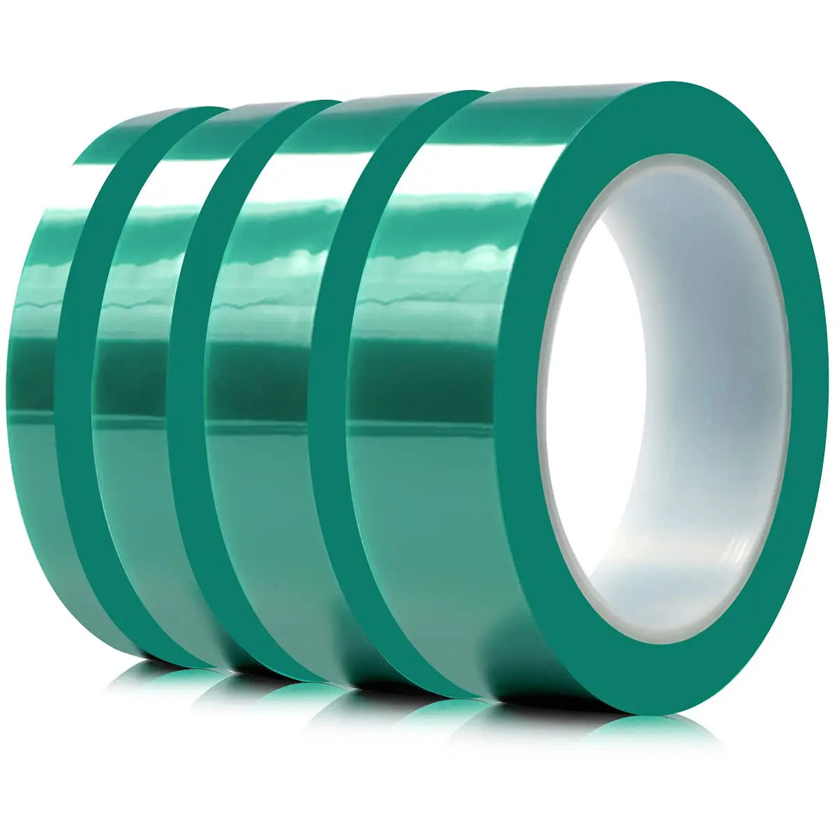 Price Green Powder Coating PET Blue Film Tape Flexible Adhesive Heat Resistant Polyester Tape
