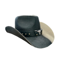 Stock Men's Paper Straw Hat American Western Texas Cowboy Hat Wide Shapable Brim Panama Hat Mexico Sombreros
