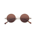 Luxury Small Round Titanium Frame Sun Glasses Metal Vintage Retro Brand Gafas De Sol Sunglasses