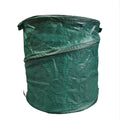 Portable Collapsible Pop up Trash Can Garden Leaf Bag Yard Waste Trash Collector Container Garden Storage Bag with Spring