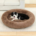 60cm Long Plush Cat Beds Cat Mat Round Soft Bed for Dogs Pet Cushion Cat Bed Sleeping Sofa Mats Pet Manufacturer Drop Shipping