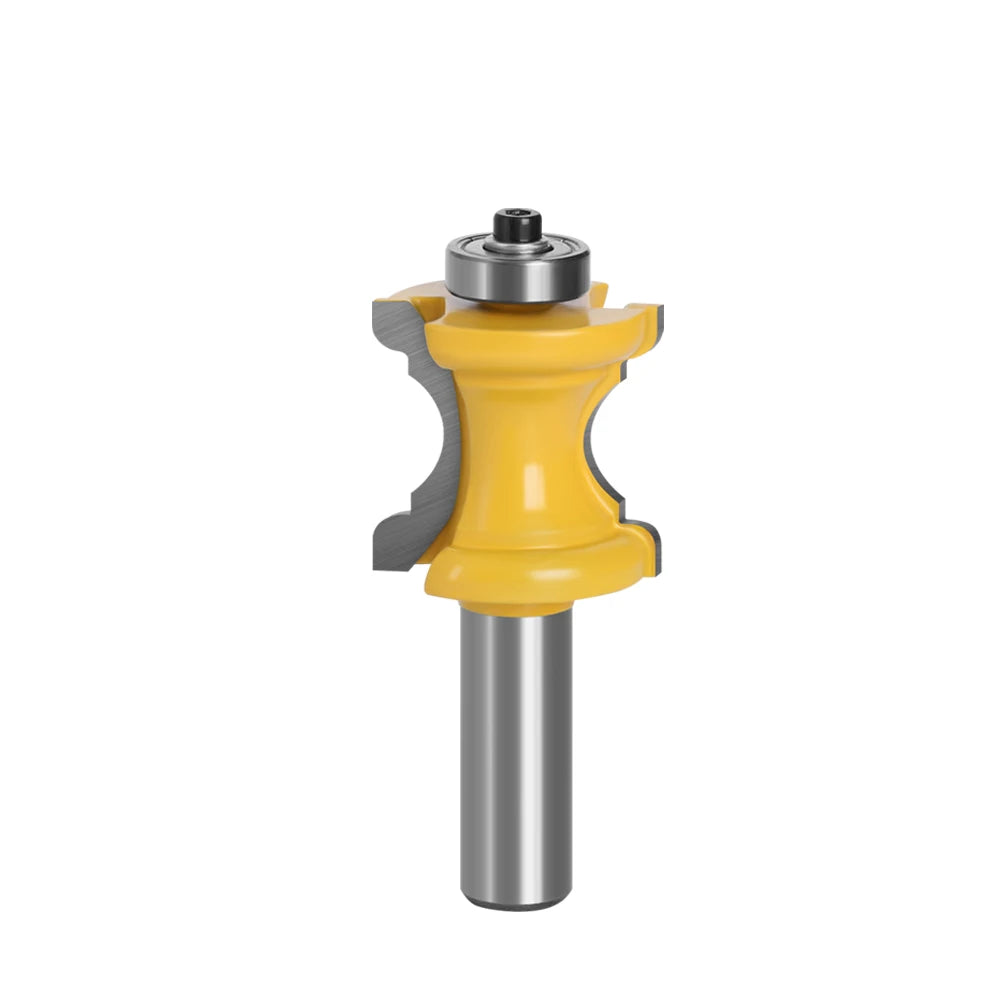 LAVIE 1PC 12MM 1/2" Concave Radius Milling Cutters Convex Column Line Molding Router Bit Cutter for Wood Woodworking MC03006