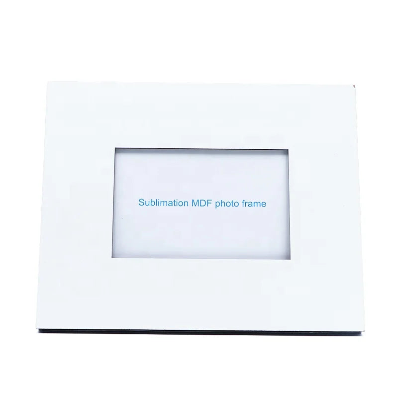 MDFSUB 12mm 8x10" / for 5x7" Personalized Eco-Friendly MDF Wooden Sublimation Photo Frame for Home Decor