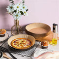 Disposable Large Size Non-Stick for Airfryer Liner Oven Safe Paper Baking Cups for Household Cooking Baking Grilling for Food