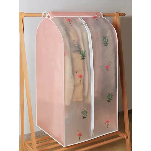 Waterproof Clothing Dustproof Cover Storage Clothes Cover Bag Peva Suit Cover Garment Bag