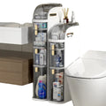 Rectangular PP Gap Storage Cabinet Bathroom Drawer-style Living Room Sundries Storage Box Removable Narrow Gap for Home