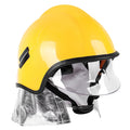 European-style Firefighting Fireman Rescue Safety Helmet with Helmet Lamp MegaBDM