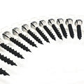 3.5 X 25mm Collated Screws Black Drywall Coarse Thread Collated Drywall Screws Manufacturer