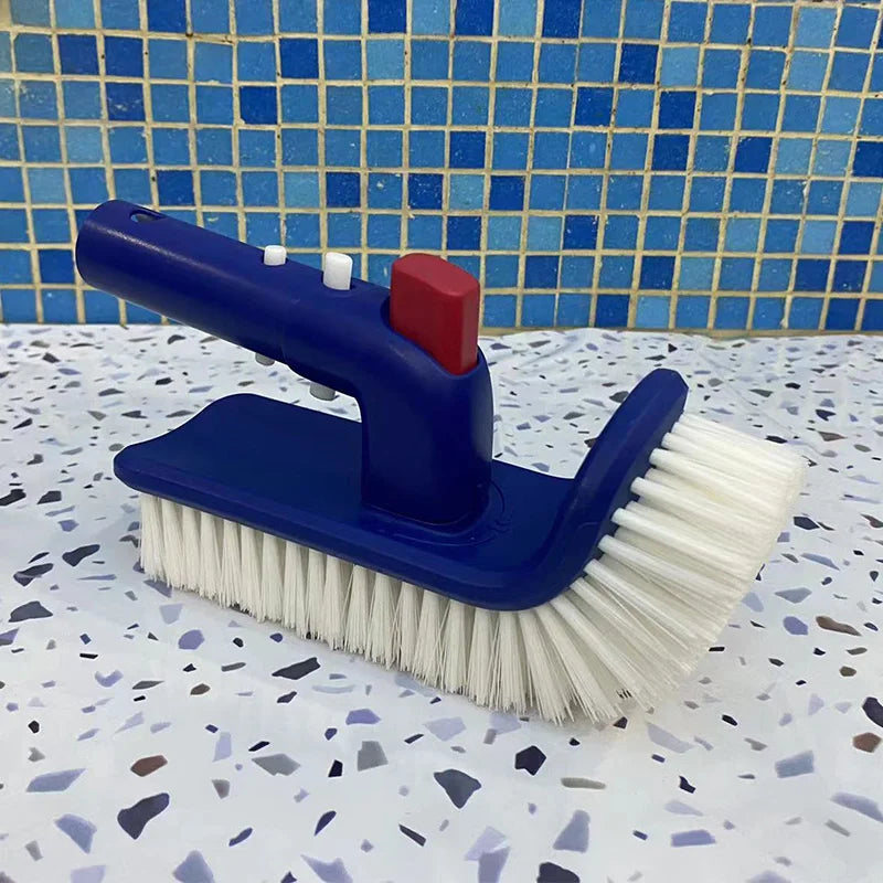 Swimming Pool Cleaning Equipment Rotate 180 Degrees Cleaning Brush Corner Pool Bottom Brush