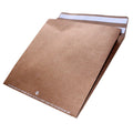 Expandable Biodegradable Brown Kraft Paper Mailer Bags White UV Printing for Shoes Fur Socks Packaging Customizable Sizes
