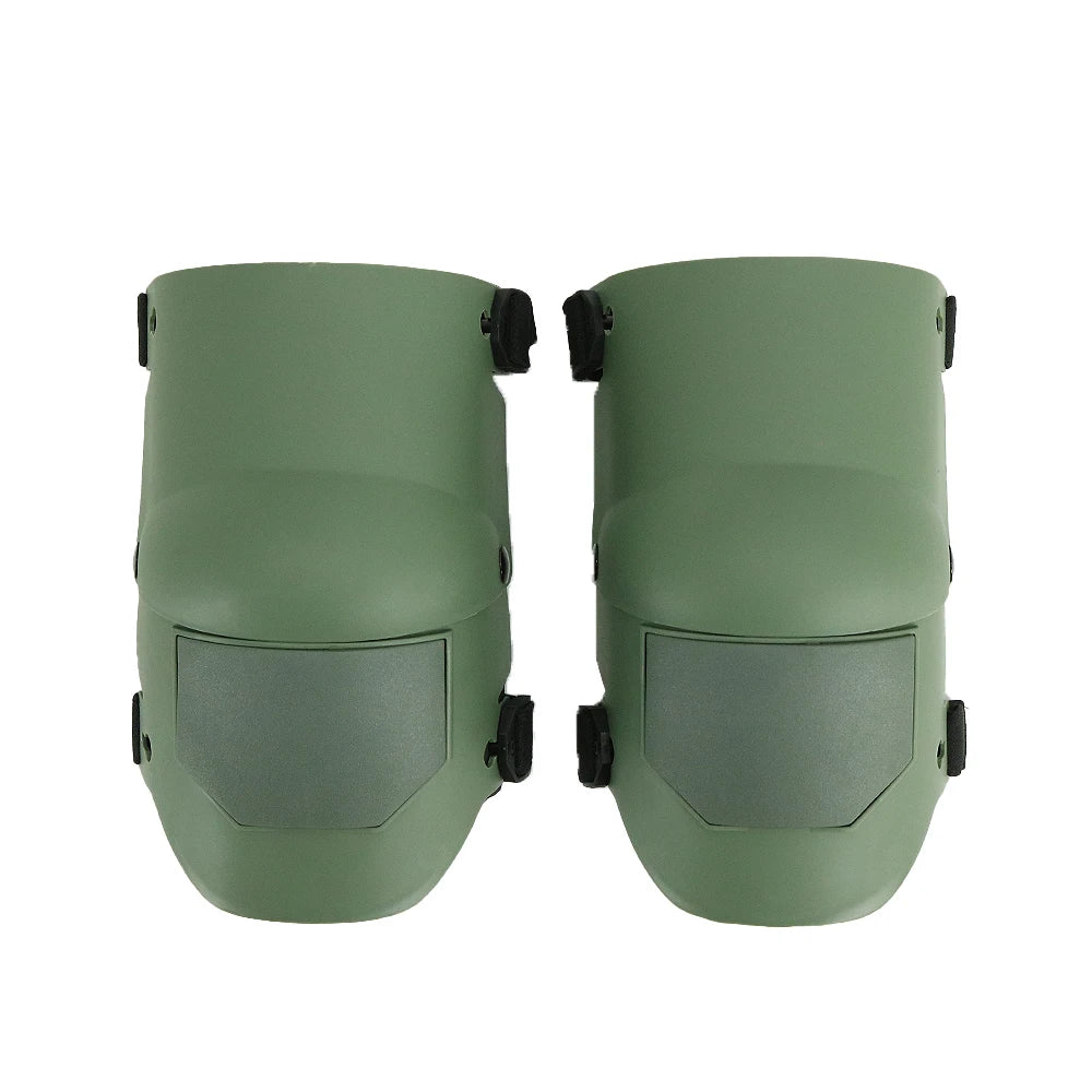 Tactical Knee Pads Hard Shell Safety Knee Protection Pad for Work/Combat Adjustable Flexible Sports Kneepads with Gel Cushion