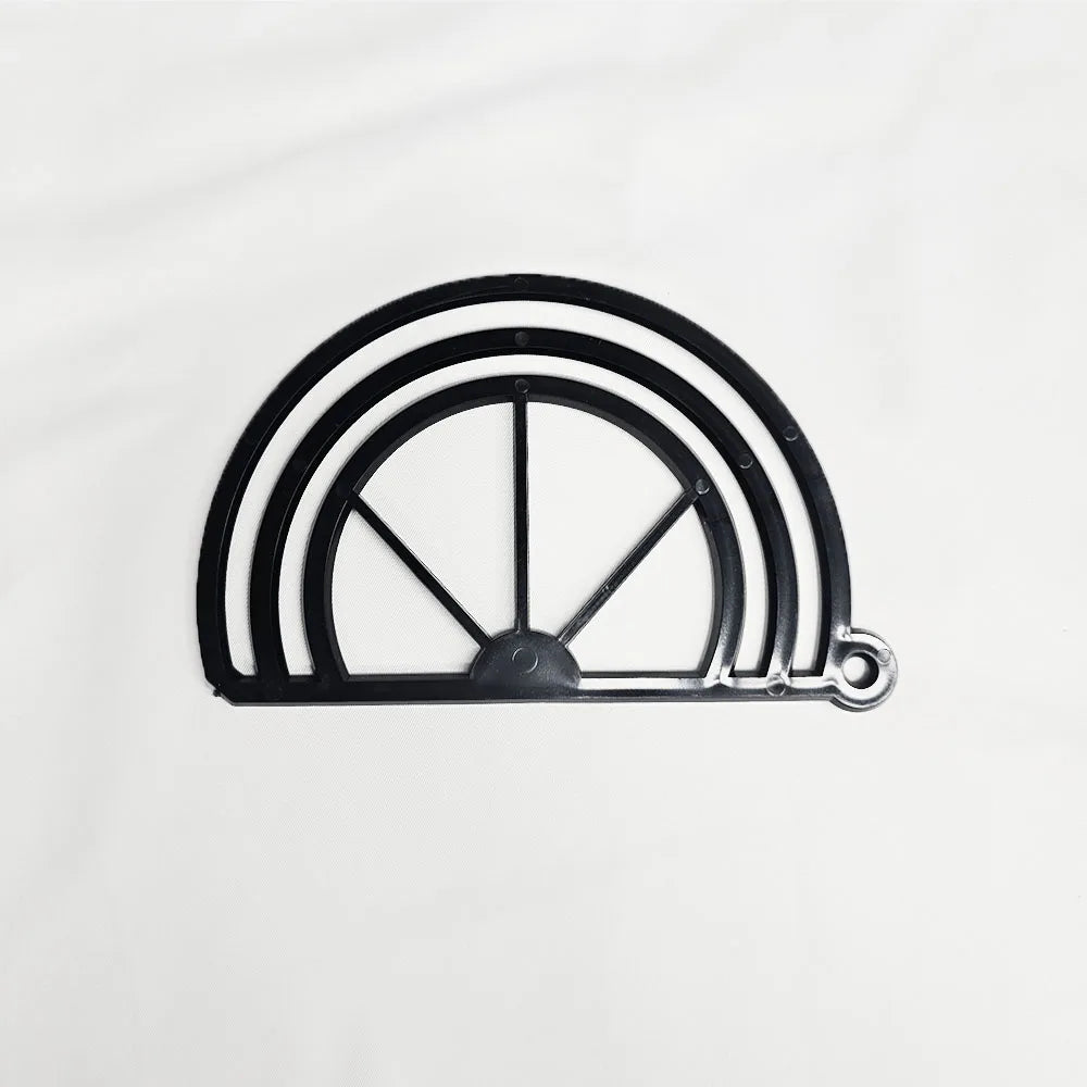 OEM Custom Logo Buckle Plastic Hat Accessories Snap Buckle Hat Brim Curving Band Cap Curver