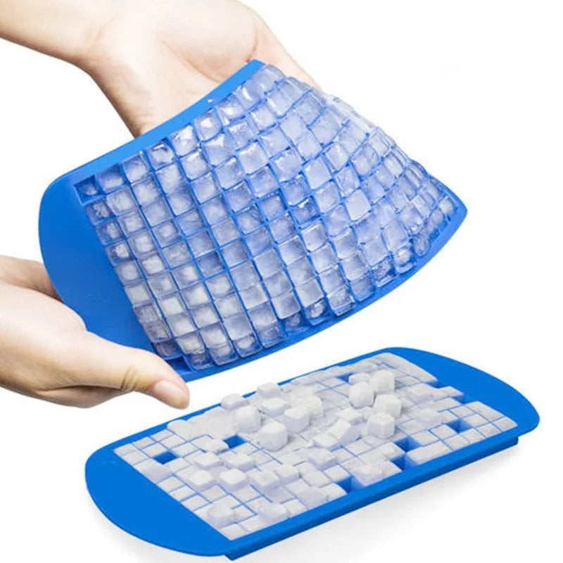 Wholesale Mini Ice Cube Trays for Freezer Small Nugget Ice Cube Tray Silicone Ice Cubes Maker Molds for Chilling Coffee
