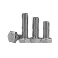 M6 A2-70 304 Stainless Steel Metric Thread DIN933 Outside Hex Head Full Thread Bolt External Hexagon Head Screw