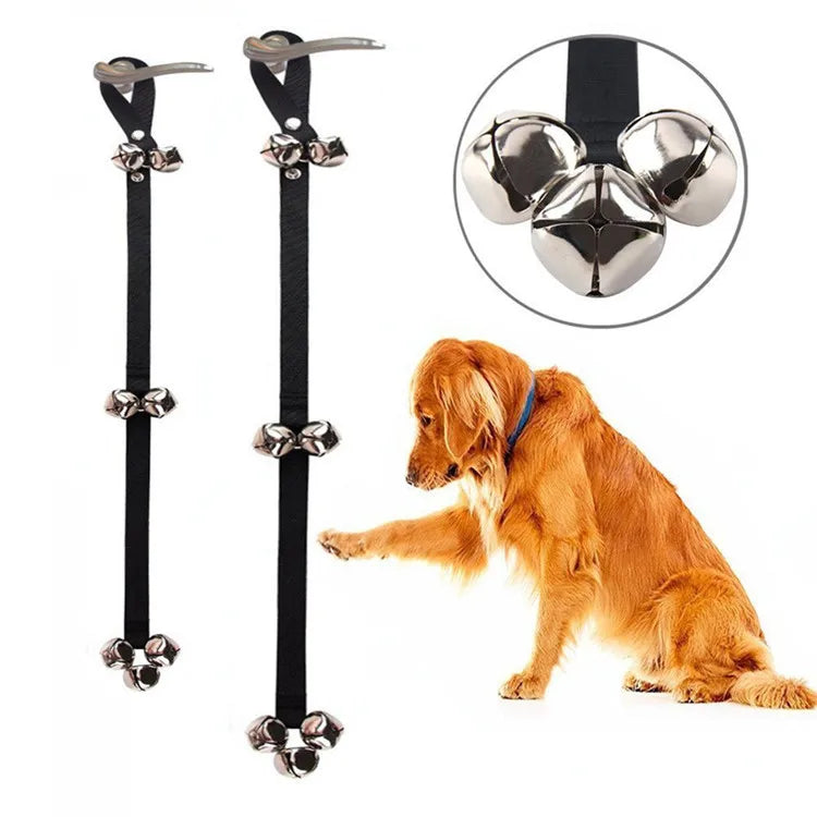 Premium Quality House Training Doorbells Nylon Dog Door Bell for Potty Training