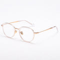 Benyi Stock Optical Glasses Frame Eyewear Fashion Retro Optical Eyeglasses Frame Brand Frame Oem logo