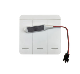 3 Key RF Wireless Remote Control Panel with 20m Range DC12-24V Dimmer WS2811 Addressable Single Color Strip Lights 144W Max Load