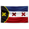 Factory Wholesale 100% Polyester Digital Printing Smp L'manburg Flag