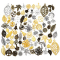 YuenZ 30pcs/set Alloy Mix Plant Leaf Flower Charm Fit Jewelry Pendant for DIY Necklace Bracelet Jewelry Making Findings U071