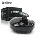 Customized Compact Silicone Scalp Hair Brush Wholesale Features Cushion and Vent for Massage Hairdressing and Shampooing