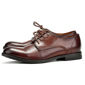 Official Formal Men Office Dress Shoes Men Leather Italian Cow Shoes Man Classic Genuine Leather Shoe Zapatos De Hombre Lace-Up