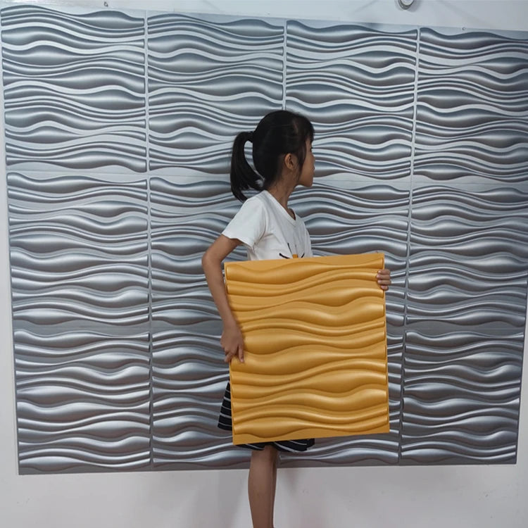 Customized Texture Decor Wall Coating PVC Panels Pared 3D for Home Wall Decoration Panel in America